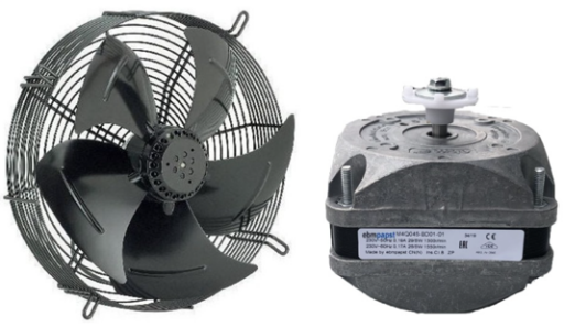 ( EBM ) FAN MOTORLARI, AKSİYEL FANLAR