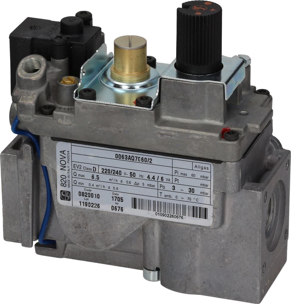 SİT GAZ VALFİ 820 NOVA 9X1 220/240V L.A. 4+ 1 mbar