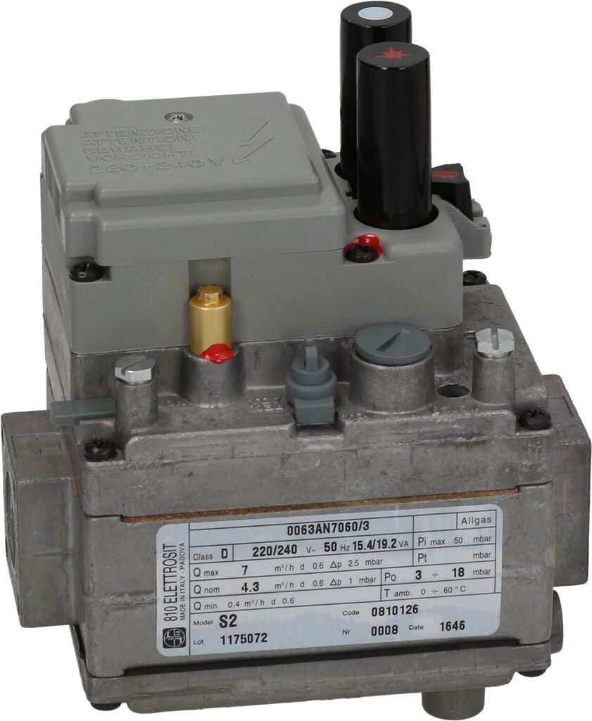 SİT GAZ VALFİ 810 ELETTROSIT ø 1/2''FF