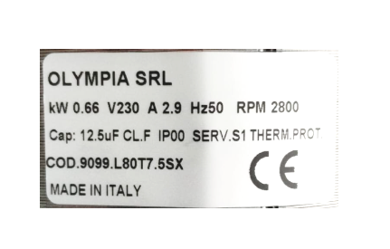 OLYMPIA POMPA 0,6 KW (P4)