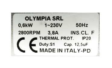 OLYMPIA POMPA SRL 0,6 KW (P5)