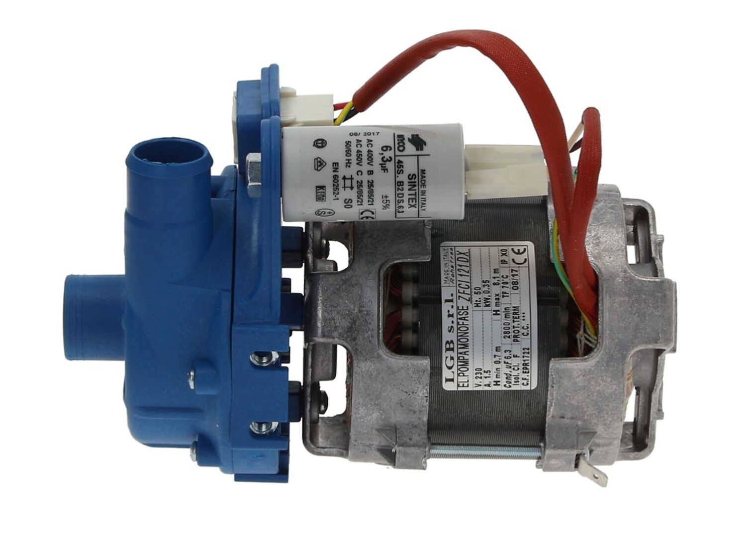 FIR DURULAMA POMPASI ZFC-121DX 230V 50HZ 0,35 KW WİNTH - ELCX