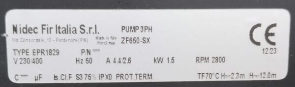 LGB KONVEYÖR ÖZT. POMPA ZF-650SX