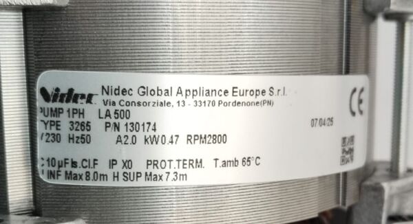 LGB POMPA LA-500  0,47 KW