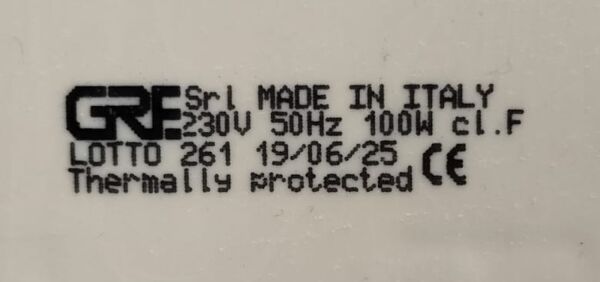GRE BUZ MAKİNASI POMPASI CLF LOTTO 432 5302X 100W 230V 50 HZ
