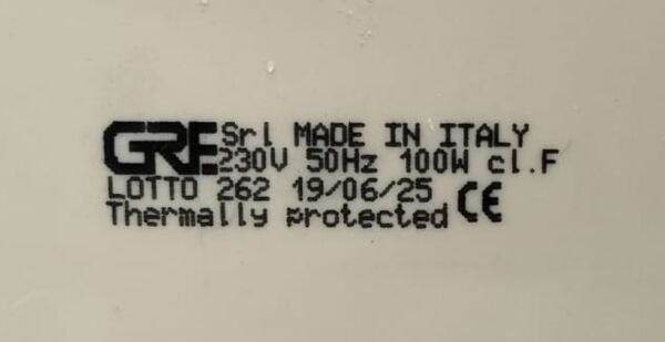 GRE BUZ MAKİNASI POMPASI LOTTO 02 5762X 100W 230V 50HZ