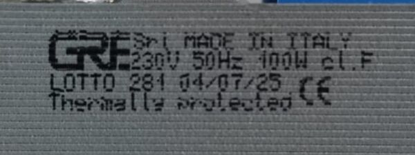 GRE BUZ MAKINASI POMPASI LOTTO 376 544X 100W 230V 50HZ